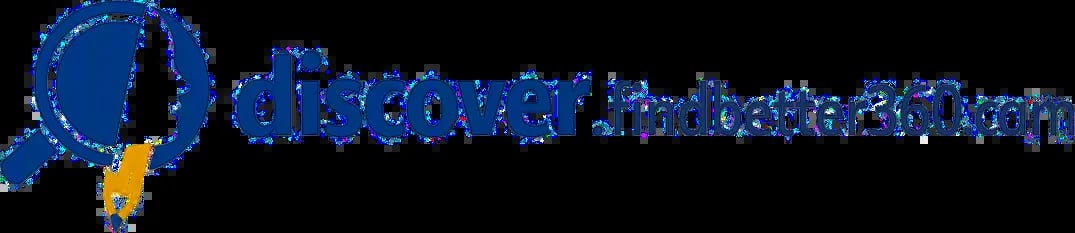discover findbetter360.com logo with a magnifying glass